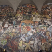 Diego Rivera's paintings at the National Palace