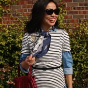 February: Preppy Stripes and Casual Chambray